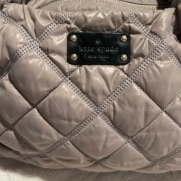 Kate Spade Quilted Tan Shoulder Bag - Picture 2 of 8